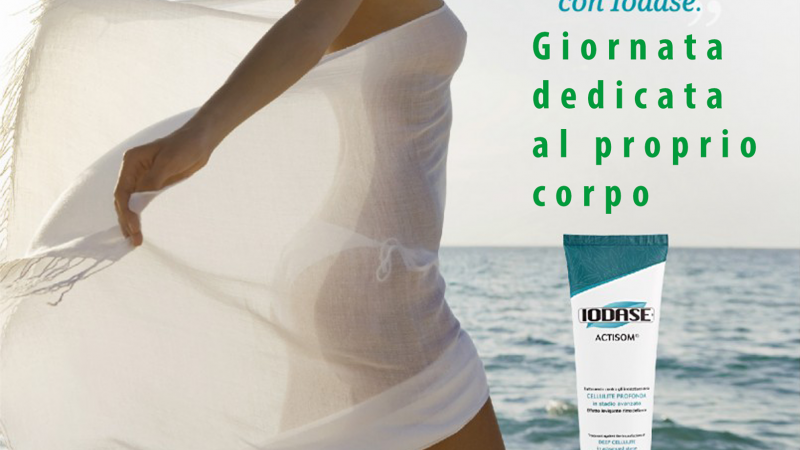 Sabato 9 Promozione linea corpo “Iodase”.