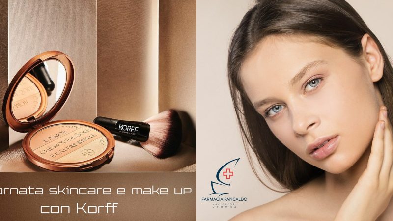 Giornata skincare e make up con Korff 21 ottobre 2021