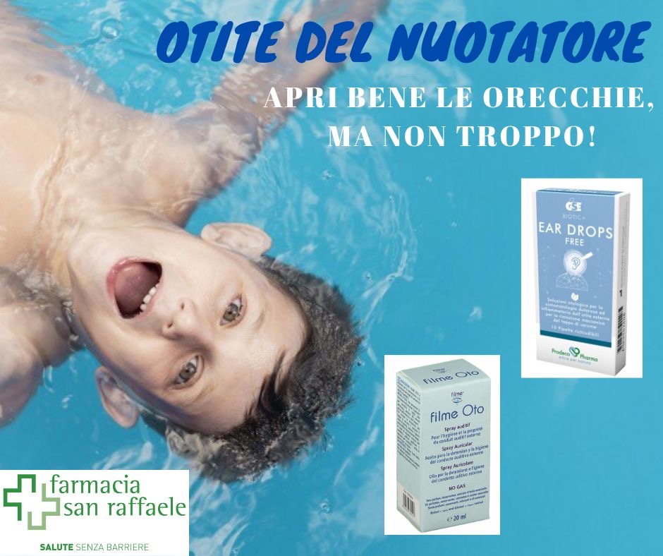 Otite del nuotatore: “Apri bene le orecchie, ma non troppo!” 👂🏼🌊