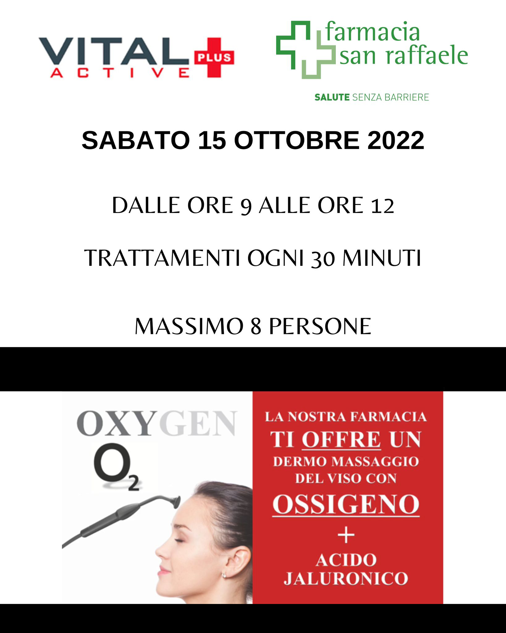 Dermomassaggio viso con ossigeno e acido jaluronico 🧖🏻‍♀️