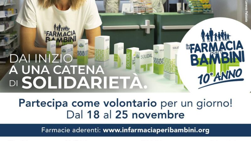 Settimana di raccolta farmaci per i bambini 👶🏽