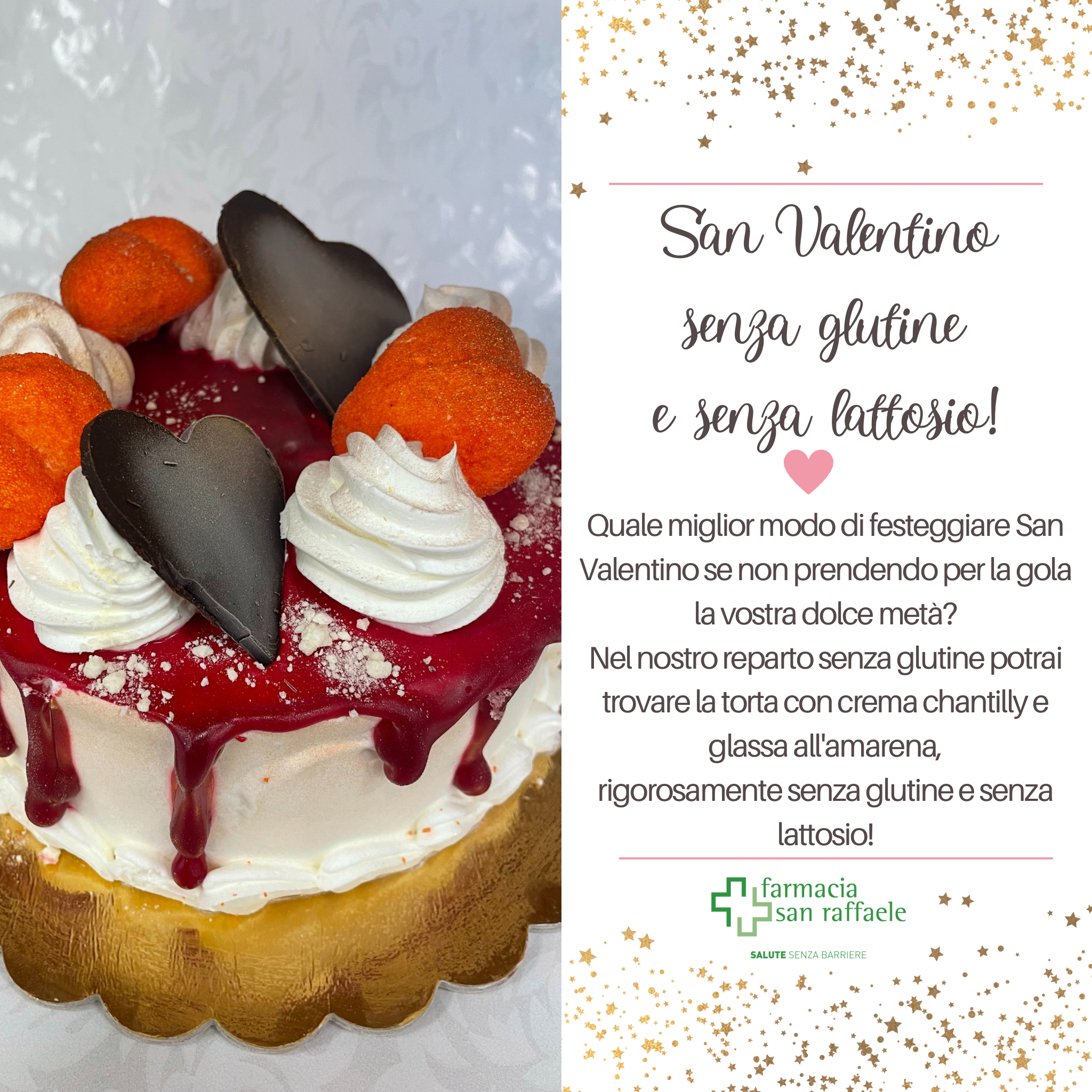 San Valentino senza glutine e senza lattosio!