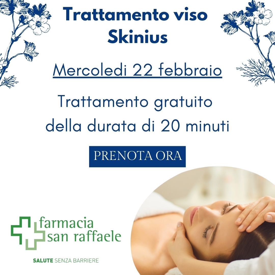 Trattamento viso grauito Skinius