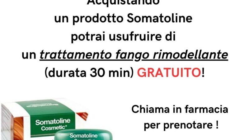 Trattamento fango rimodellante omaggio!