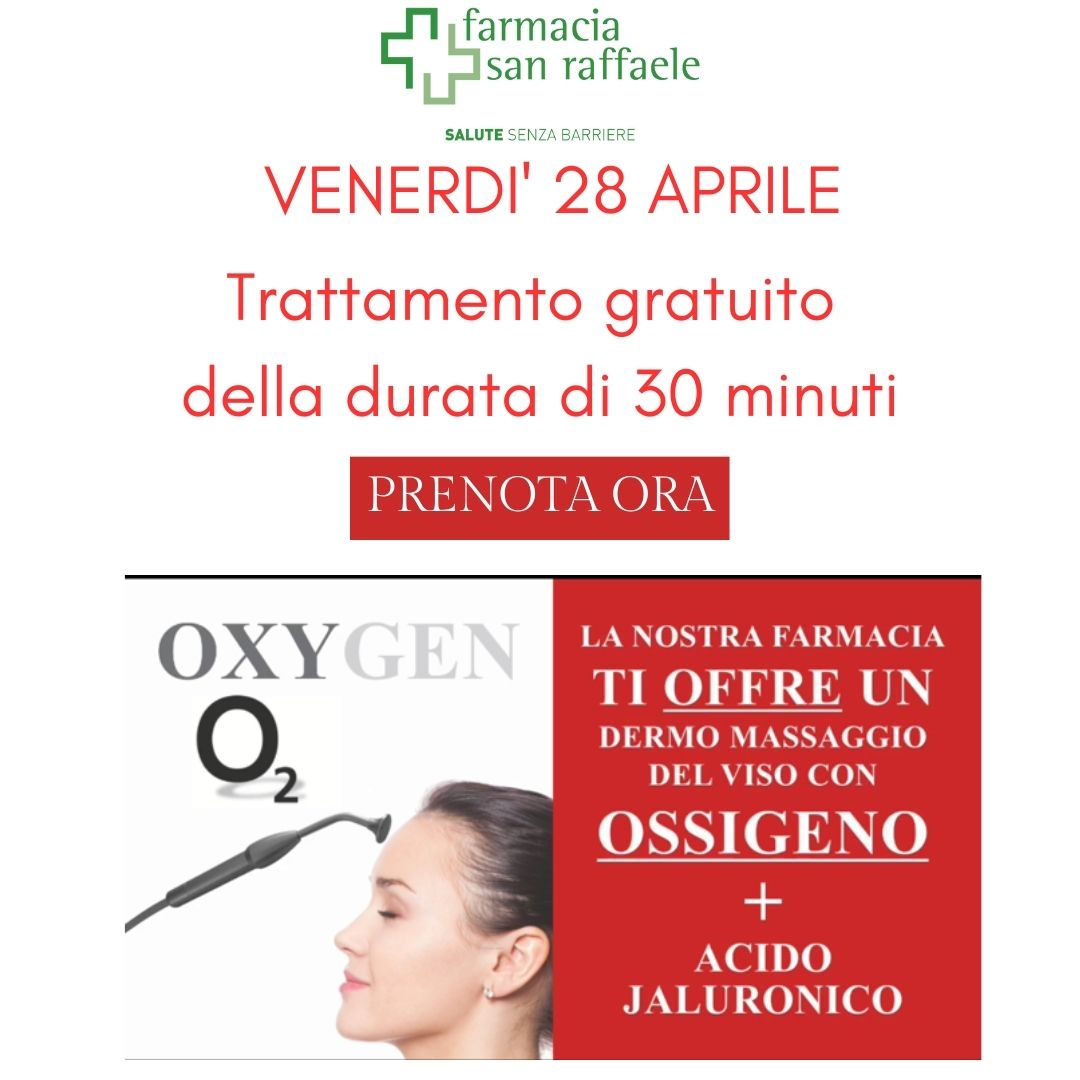 Venerdì 28 aprile trattamento viso GRATUITO!