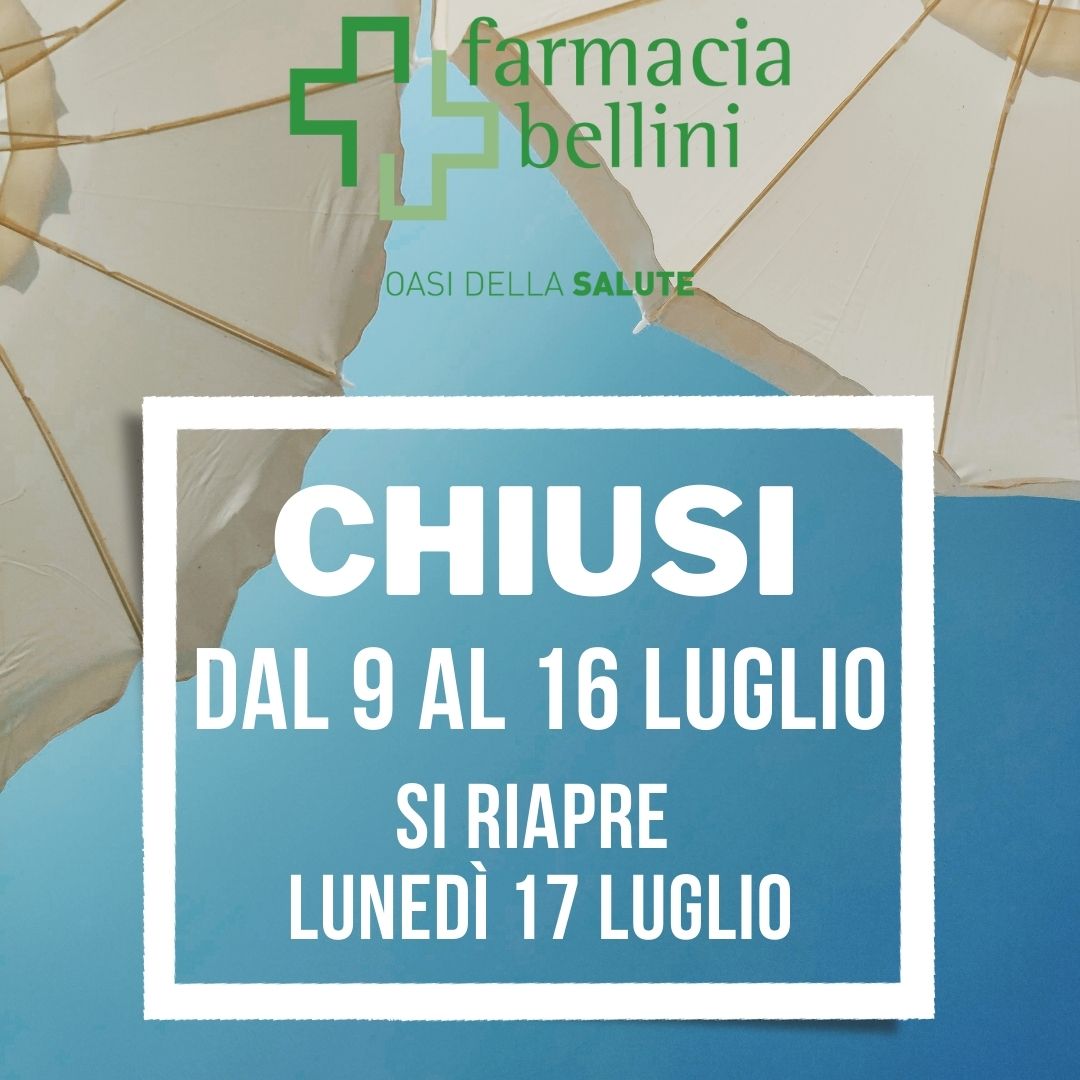 CHIUSURA PER FERIE