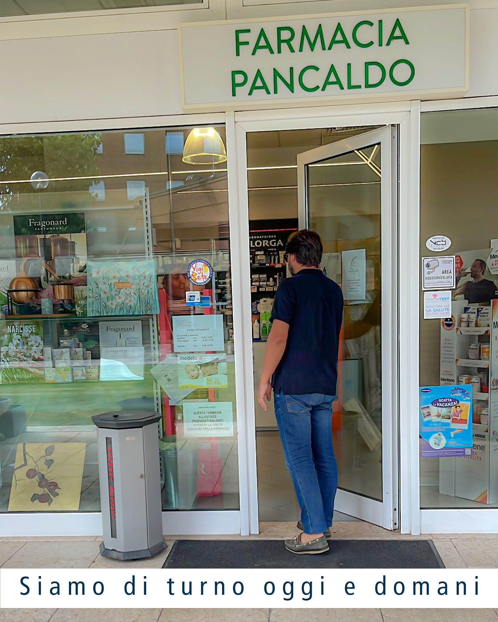 Farmacia Pancaldo di turno 17 e 18 agosto