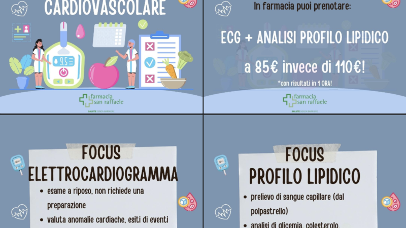 Settimana della prevenzione cardiovascolare in farmacia