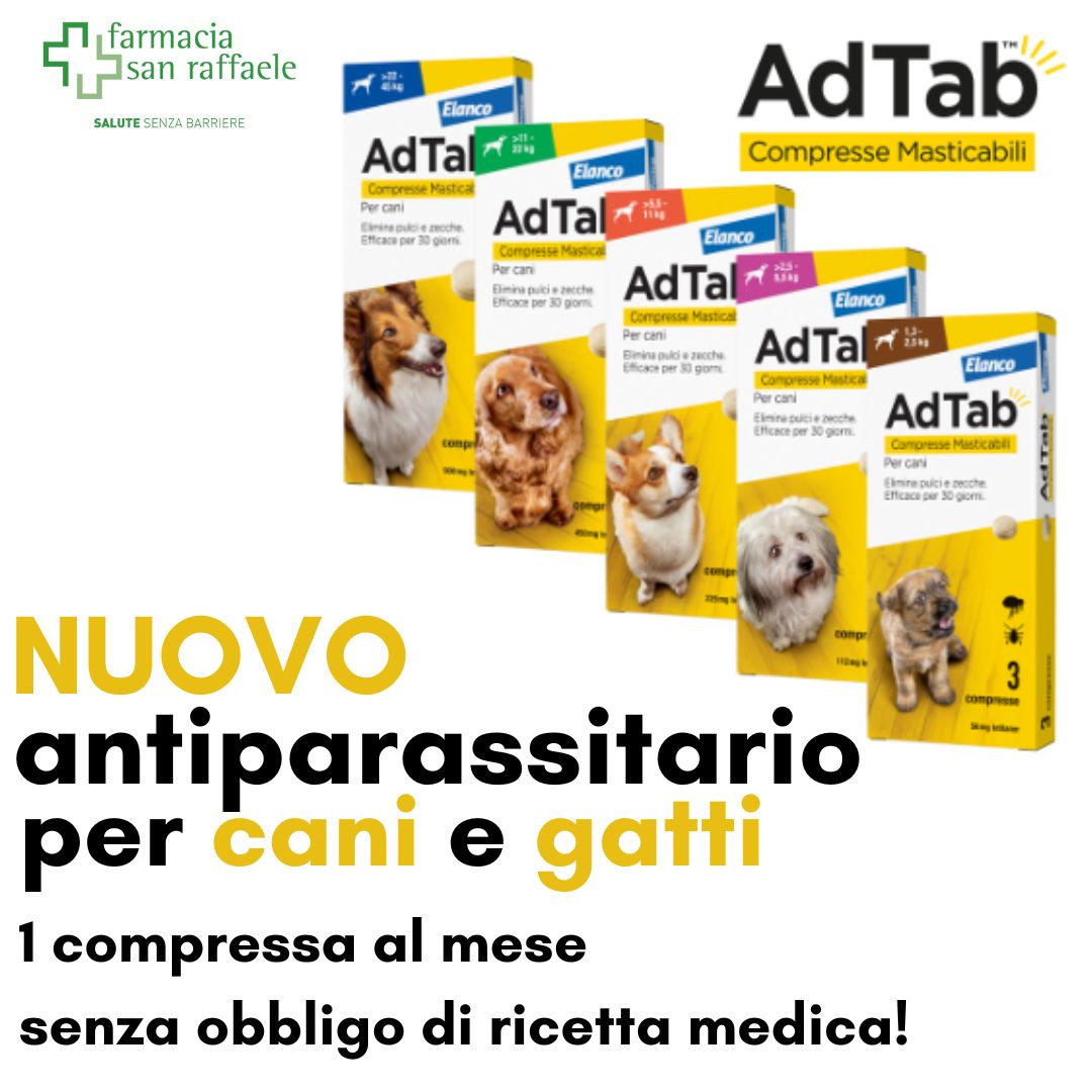 In farmacia sono appena arrivate tante novità per proteggere i nostri amici animali!