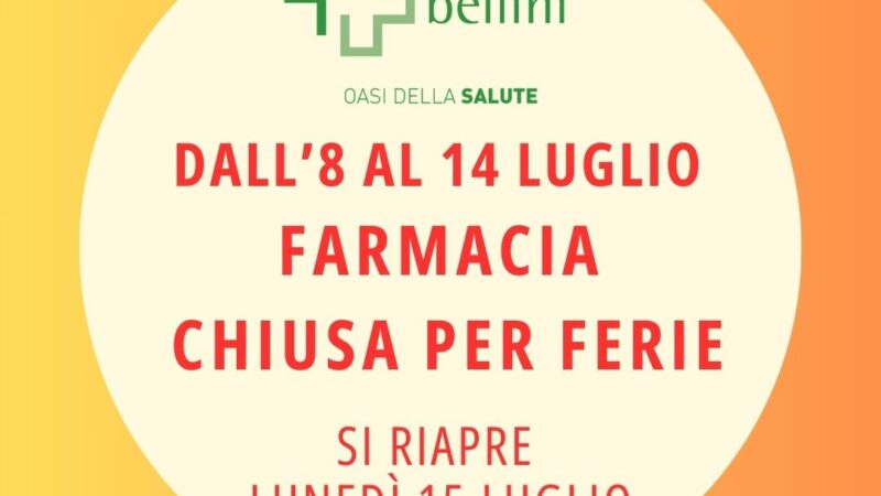 Chiusura per ferie