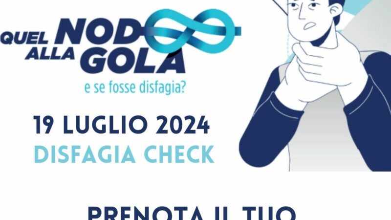 Disfagia Check in farmacia