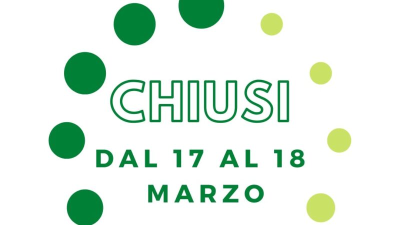 Avviso importante: chiusura festività del patrono
