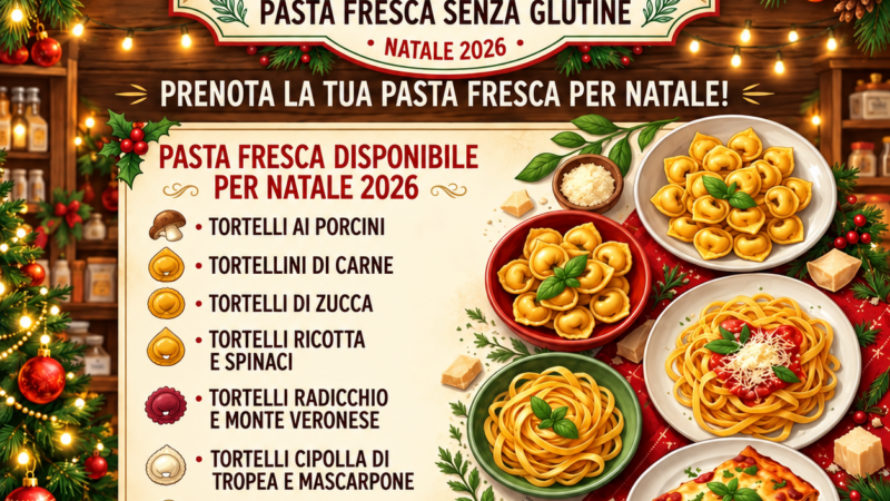 Prenotazioni pasta fresca Il Forno senza Glutine di Valeggio!